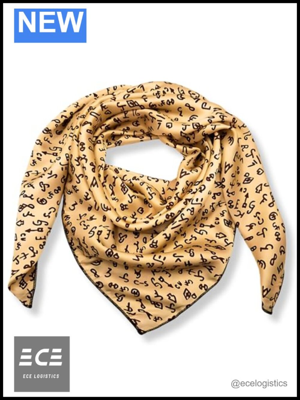 Silk Charmeuse Wild Rag Scarf 36 Inch Western Cowboy Bandana Neckerchief